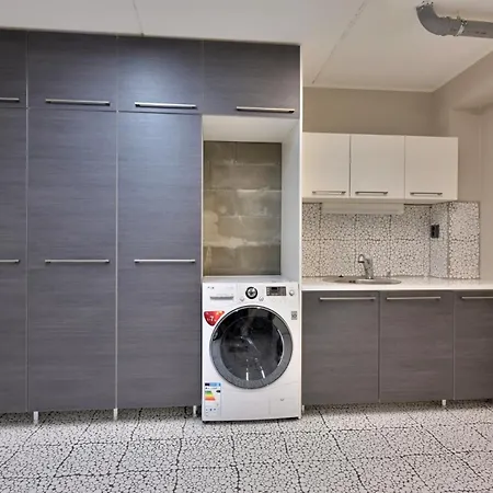 Onnenpesae 8 Center 3,8 Km Incl Wifi, Sauna, Washing Machine ليفي